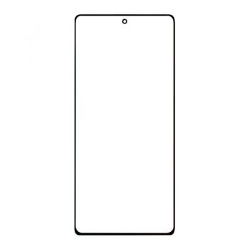 Cтекло дисплея Xiaomi Poco X6 5G 23122PCD1G черное Оригинал