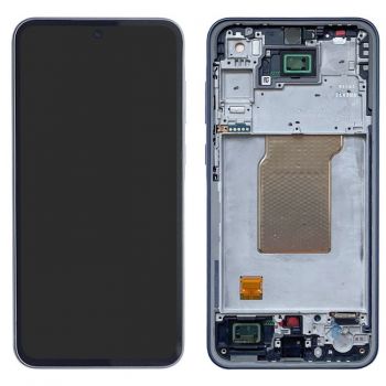 Дисплей (Экран) Samsung A356 (SM-A356B, SM-A356B/DS) Galaxy A35 5G с тачскрином (сенсором) черный с рамкой OLED