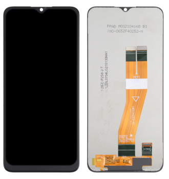 Дисплей (Экран) Samsung A042 (SM-A042F, SM-A042F/DS) Galaxy A04e с тачскрином (сенсором) черный Оригинал