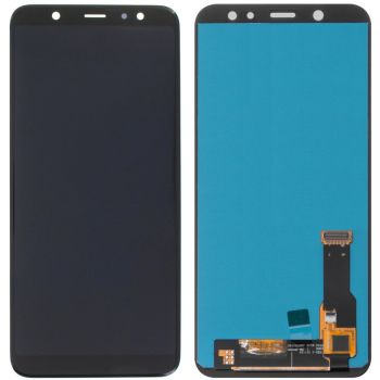 Дисплей (Экран) Samsung A600 (SM-A600F) Galaxy A6 2018 с тачскрином (сенсором) черный OLED