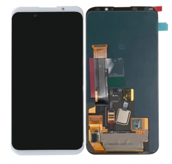Дисплей (Экран) Meizu 16X M872H, M872Q с тачскрином (сенсором) белый Оригинал