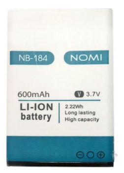 Батарея (аккумулятор) Nomi i184 NB-184 600mAh Оригинал