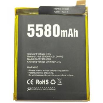 Батарея (аккумулятор) Doogee S60 Lite BAT173605580 5580mAh Оригинал