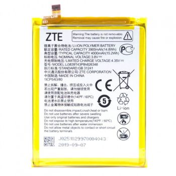 Батарея (аккумулятор) ZTE Blade A7 2020 Li3839T43P8H826348 4000mAh Оригинал