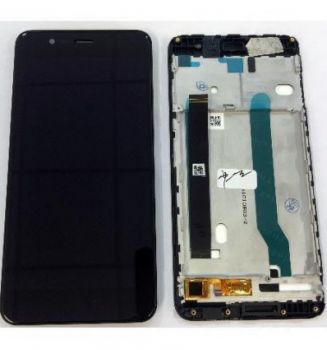 Дисплей (Экран) (LCD) Asus ZenFone 3 MAX (ZC520TL) 5.2 с сенсором чёрный + рамка