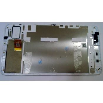 Дисплей (Экран) Asus ZB690KG Zenfone Go L001, Z171KG ZenPad C 7.0 с тачскрином (сенсором) белый с рамкой Оригинал