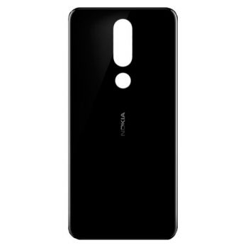Задняя крышка Nokia 5.1 Plus TA-1105, TA-1120, TA-1102 черная Оригинал