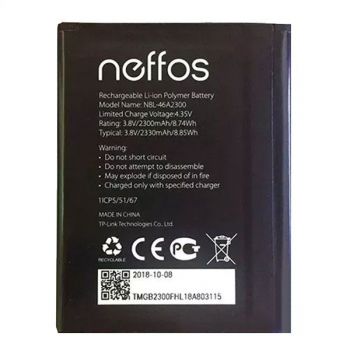 Батарея (аккумулятор) TP-LINK Neffos C7A TP705A, TP705C NBL-46A2300 2330mAh Оригинал