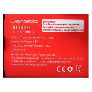 Батарея (аккумулятор) Leagoo Z9, Leagoo Z10 BT-5007 2000mAh Оригинал
