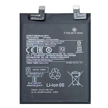 Батарея (аккумулятор) Xiaomi Redmi Note 12 Pro Plus 22101316UCP, 22101316UG BP4J 5000mAh Оригинал