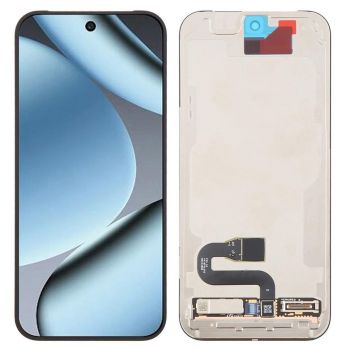 Дисплей (Экран) Google Pixel 10 Pro GEHN3, G4QUR, GN4F5 с тачскрином (сенсором) черный с рамкой Оригинал