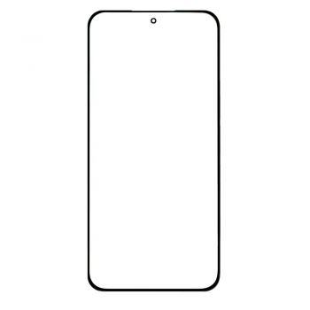 Cтекло дисплея Xiaomi Redmi Note 15 5G 25096RA9BG, 25098RA98G черное Оригинал