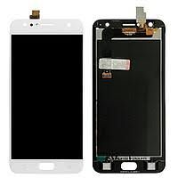 Дисплей (Экран) (LCD) Asus ZenFone 4 Selfie (ZD553KL) с сенсором белый