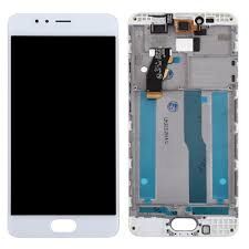 Дисплей (Экран) (LCD) Meizu M5s (M612), M5s mini с сенсором белый + рамка