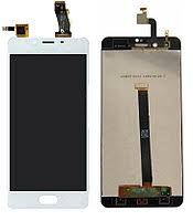 Дисплей (Экран) (LCD) Meizu U10 (U680H) с сенсором белый Оригинал