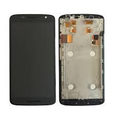 Дисплей (Экран) (LCD) Motorola XT1561 Moto X Play, XT1562, , XT1563, XT1564 с сенсором чёрный+ рамка