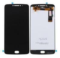 Дисплей (Экран) (LCD) Motorola XT1770 Moto E4 Plus, XT1771, XT1775 с сенсором чёрный