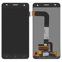 Дисплей (Экран) (LCD) Prestigio 3512 Muze B3 с сенсором чёрный Оригинал
