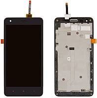 Дисплей (Экран) (LCD) Xiaomi Redmi S2 (Redmi Y2) с сенсором черный + рамка