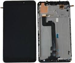 Дисплей (Экран) (LCD) Xiaomi Mi Max, Mi Max Pro, Mi Max Prime с сенсором чёрный + рамка