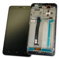 Дисплей (Экран) (LCD) Xiaomi Redmi 4A с сенсором чёрный + рамка
