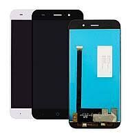Дисплей (Экран) (LCD) ZTE V6 Blade, D6 Blade, X7 Blade с сенсором белый