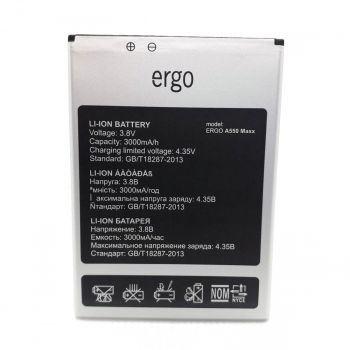 Батарея (аккумулятор) Ergo A550 Maxx Dual Sim 3000mAh Оригинал