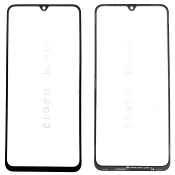 Cтекло дисплея Xiaomi Redmi A5 25028RN03A, 25028RN03I. Poco C71 25028PC03I, 25028PC03G черное Оригинал