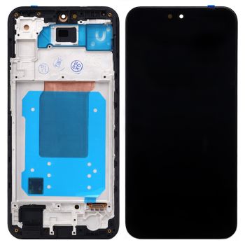 Дисплей (Экран) Samsung M356 (SM-M356B, SM-M356B/DS) Galaxy M35 с тачскрином (сенсором) черный с рамкой OLED