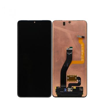 Дисплей (Экран) Samsung G998 (SM-G998B, SM-G998B/DS) Galaxy S21 Ultra с тачскрином (сенсором) черный Оригинал
