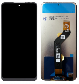 Дисплей (Экран) Infinix Hot 20 X6826, X6826B, X6826C с тачскрином (сенсором) черный