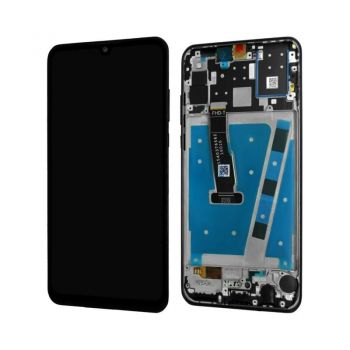 Дисплей (Экран) Huawei P30 Lite MAR-LX1A, MAR-L21A, MAR-L01A с тачскрином (сенсором) черный с рамкой