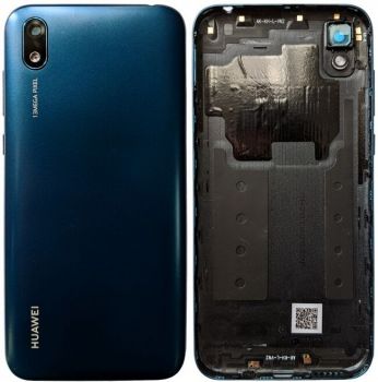 Задняя крышка Huawei Y5 2019 AMN-LX9, AMN-LX1, AMN-LX2, AMN-LX3 синяя Оригинал