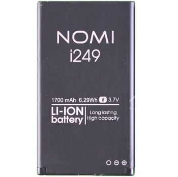 Батарея (аккумулятор) Nomi i249 1700mAh Оригинал