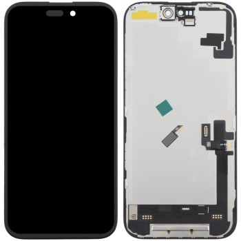 Дисплей (Экран) Apple iPhone 16 A3287, A3081, A3286, A3288 с тачскрином (сенсором) черный OLED