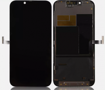 Дисплей (Экран) Apple iPhone 13 Pro A2638, A2483, A2636, A2639, A2640 с тачскрином (сенсором) черный TFT
