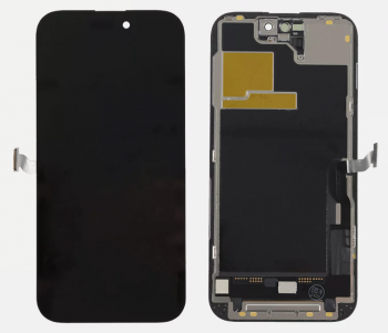 Дисплей (Экран) Apple iPhone 14 Pro A2890, A2650, A2889 с тачскрином (сенсором) черный TFT