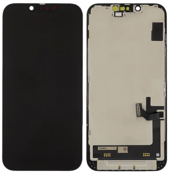 Дисплей (Экран) Apple iPhone 14 A2882, A2649, A2881 с тачскрином (сенсором) черный TFT