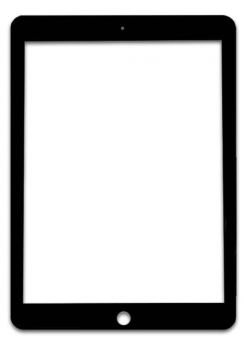 Cтекло дисплея Apple iPad mini 5 2019 A2126, A2124, A2133, A2125 черное Оригинал