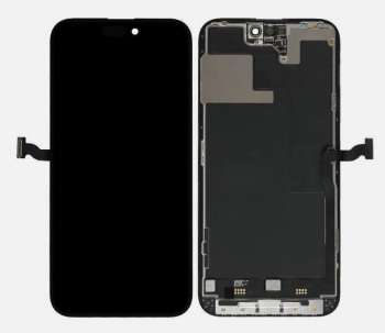 Дисплей (Экран) Apple iPhone 14 Pro Max A2894, A2651, A2893 с тачскрином (сенсором) черный TFT