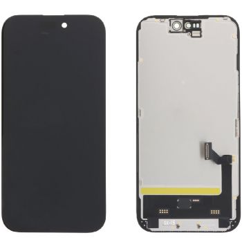 Дисплей (Экран) Apple iPhone 15 A3090, A2846, A3089, A3092 с тачскрином (сенсором) черный OLED