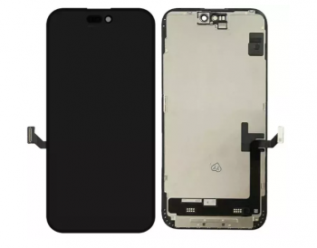Дисплей (Экран) Apple iPhone 15 Plus A3094, A2847, A3093, A3096 с тачскрином (сенсором) черный Оригинал