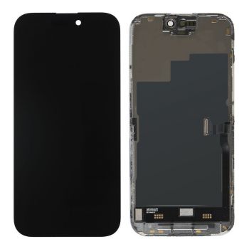 Дисплей (Экран) Apple iPhone 15 Pro A2848, A3101, A3102, A3104 с тачскрином (сенсором) черный OLED
