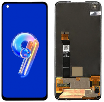 Дисплей (Экран) Asus Zenfone 9 AI2202 с тачскрином (сенсором) черный Оригинал