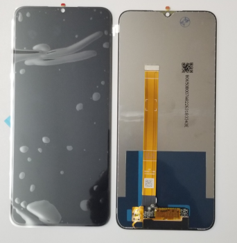 Дисплей (Экран) Realme C25 RMX3193, RMX3191. Realme C25s RMX3195, RMX3197 с тачскрином (сенсором) черный Оригинал