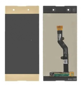 Дисплей (Экран) (LCD) Sony G3412 Xperia XA1 Plus Dual с сенсором золотой Оригинал