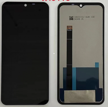 Дисплей (Экран) Sigma mobile X-treme PQ55 с тачскрином (сенсором) черный Оригинал