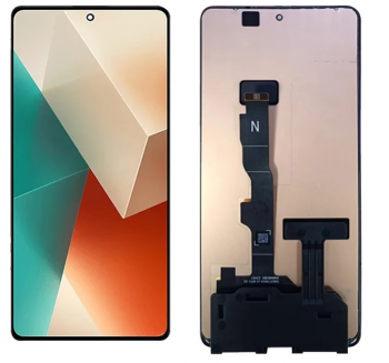 Дисплей (Экран) Xiaomi Redmi Note 13 5G 2312DRAABC, 2312DRAABG с тачскрином (сенсором) черный Оригинал