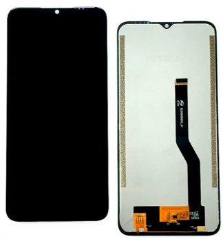 Дисплей (Экран) Doogee X98, X98 Pro с тачскрином (сенсором) черный Оригинал