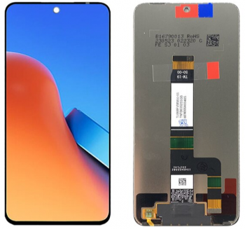 Дисплей (Экран) Xiaomi Redmi 12 23053RN02A с тачскрином (сенсором) черный Оригинал